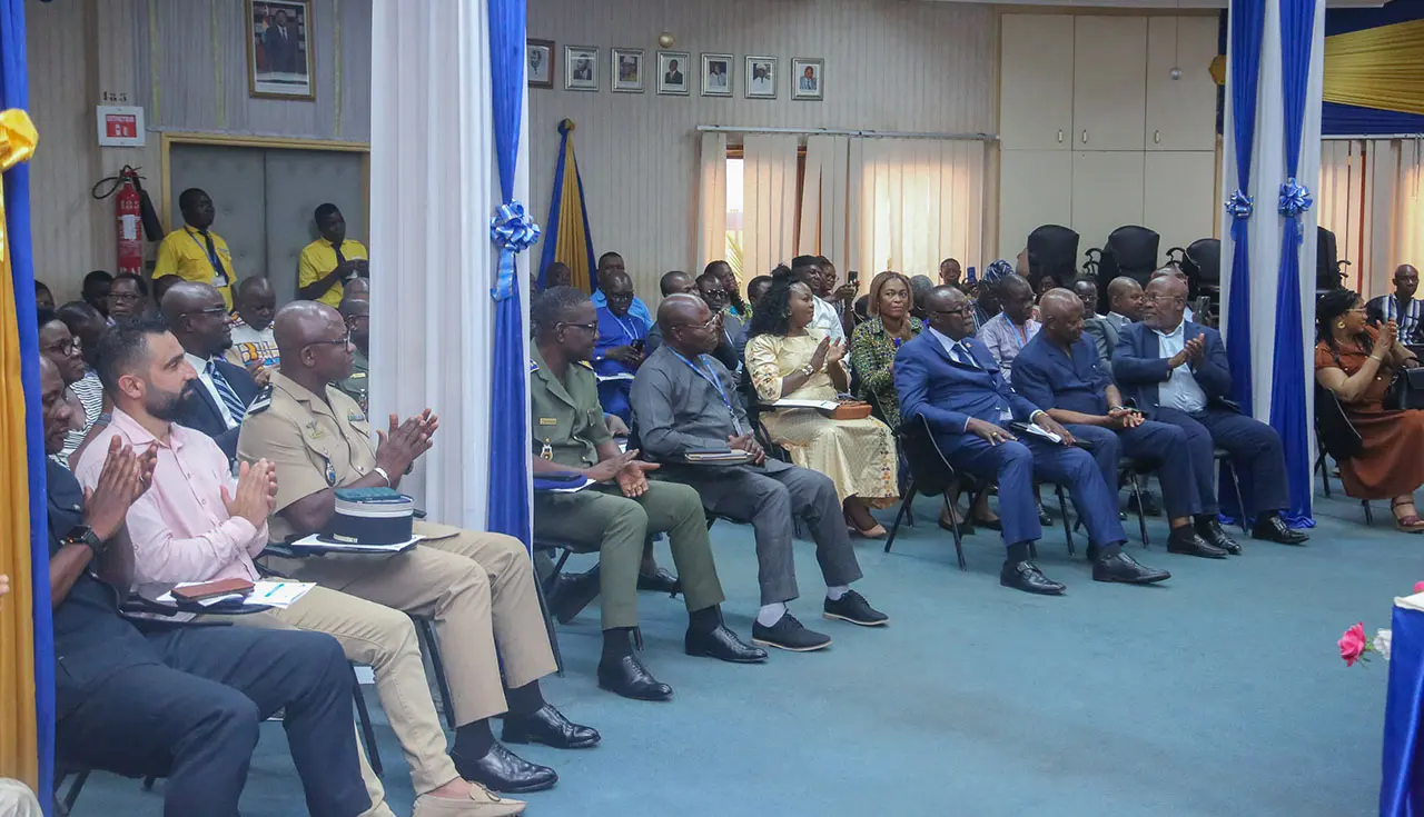 vue partielle des participants a la ceremonie de voeux de l a2pl