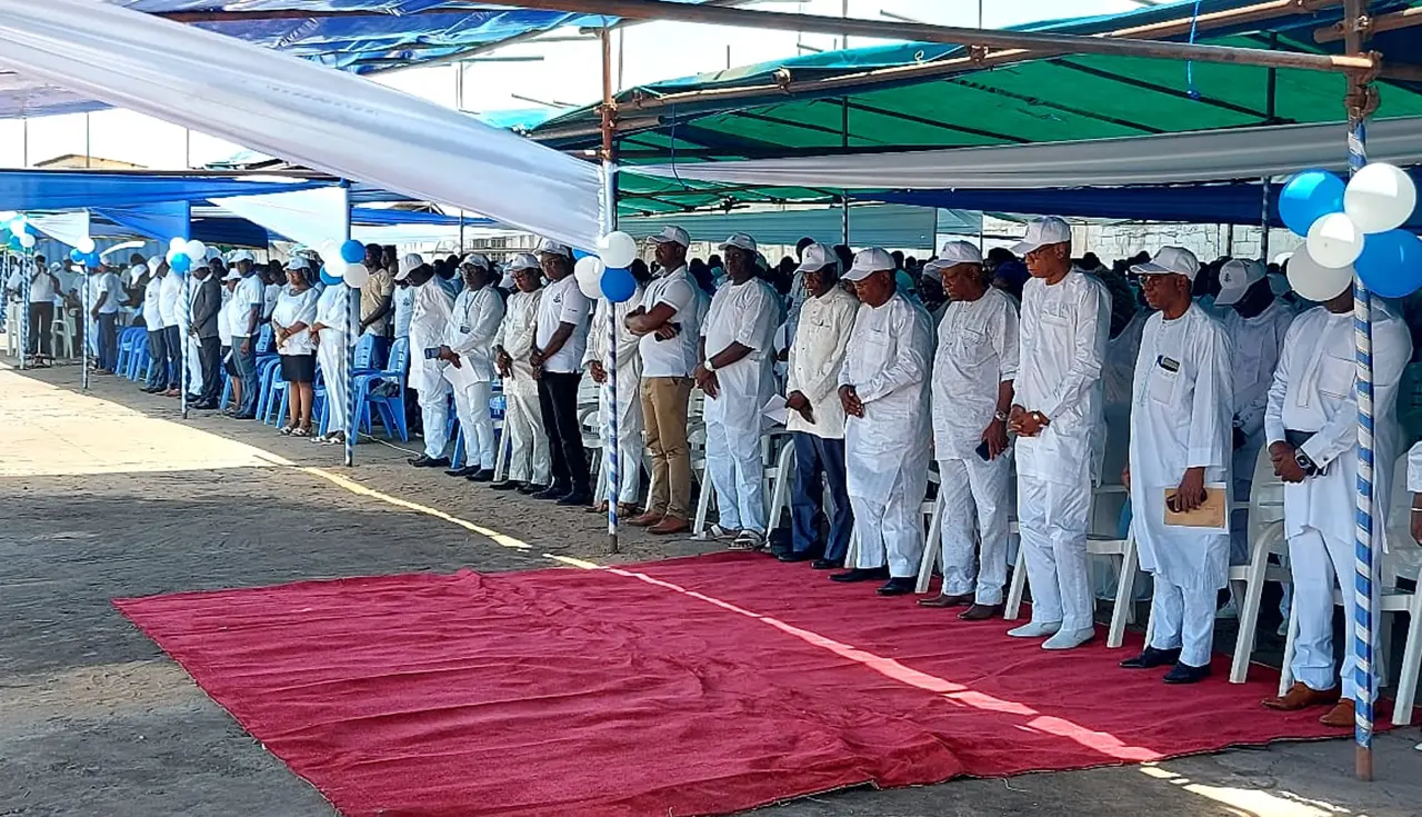 celebration du 1er mai au port autonome de lome 2
