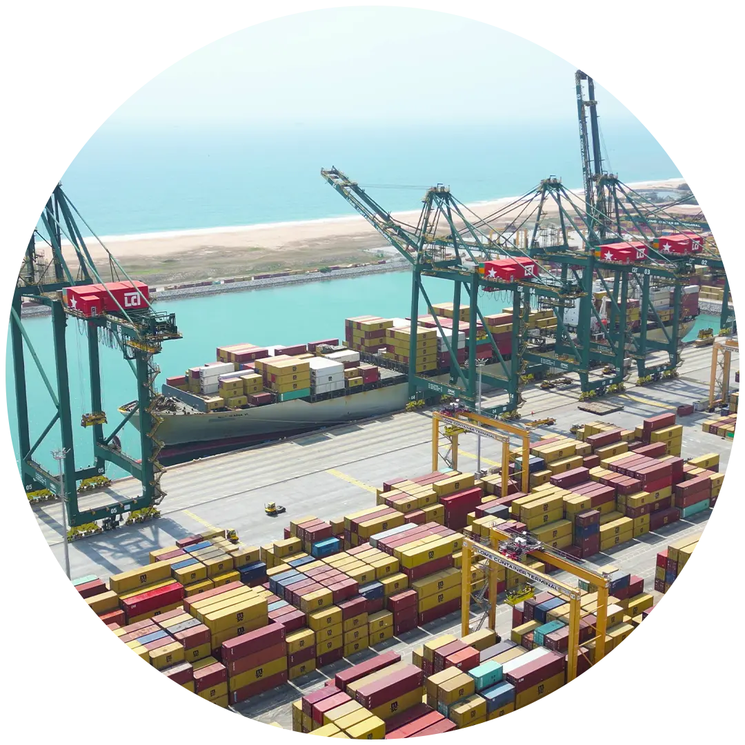 LCT, un terminal à conteneurs