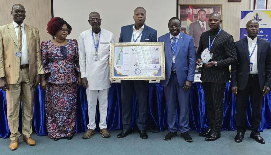 Le Port Autonome de Lomé gagne un certificat de bonne gouvernance sociale